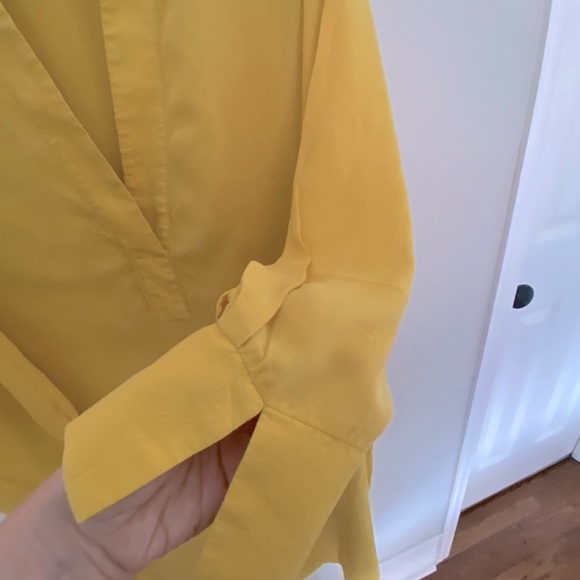 H&M Yellow (mustard) Long Tunic/ Beach Cover - Picture 2 of 4